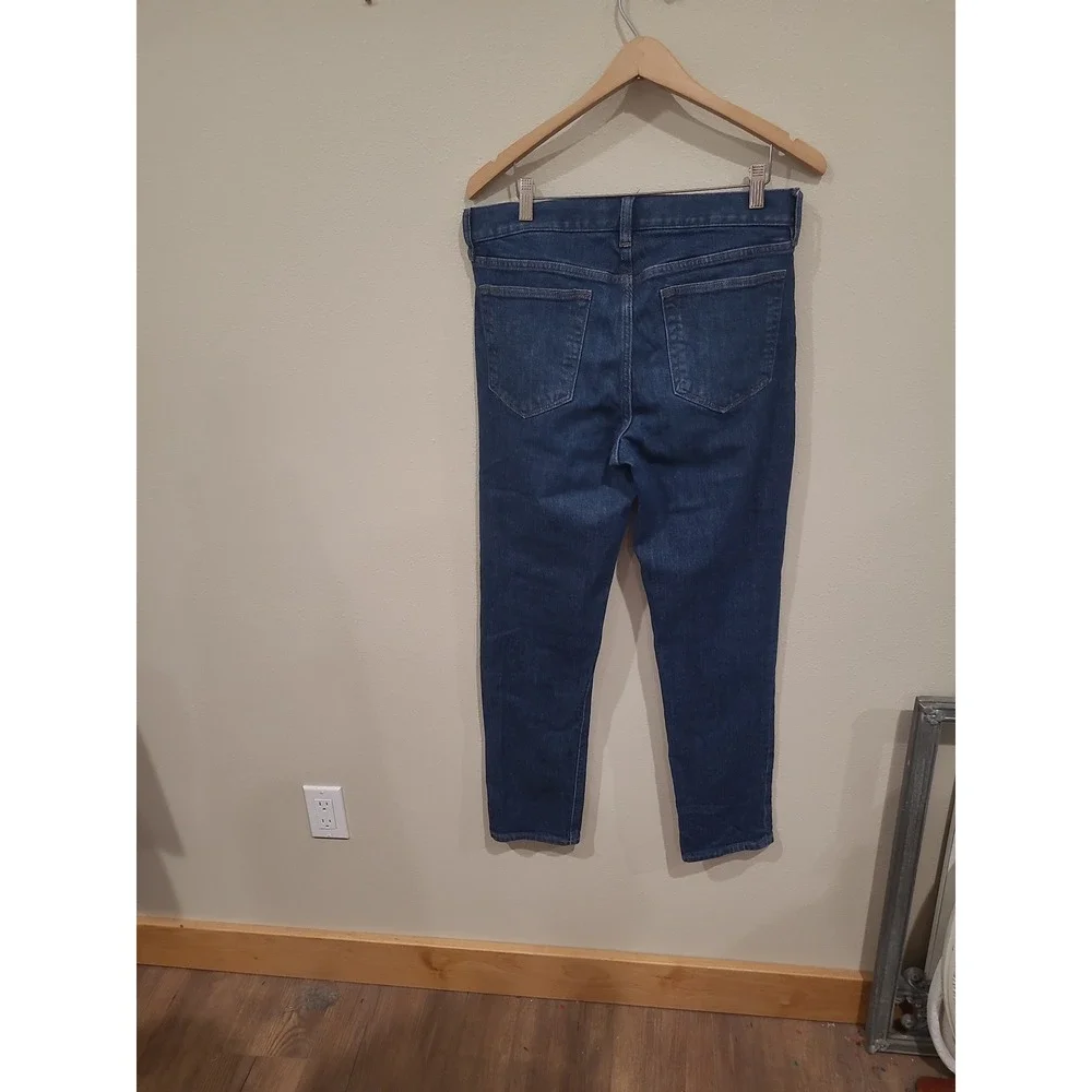 Banana Republic Slim Fit Men's SZ 31x30 med wash straight leg casual jeans norm